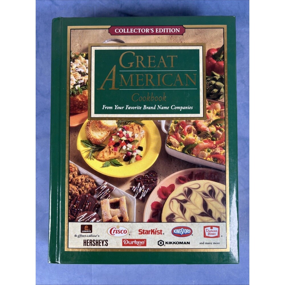Great American Cookbook Favorite Brand Name Collector's Edition Hardcover